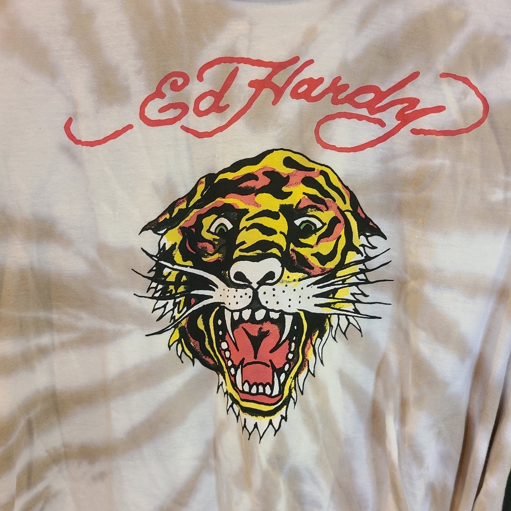 Ed Hardy Tie Dye Tshirt Size 2X - Picture 6 of 7